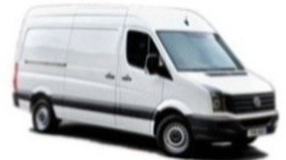 VW Crafter střední, 12m<sup>3</sup>