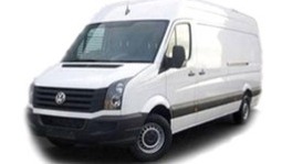 VW Crafter maxi, 15m<sup>3</sup>